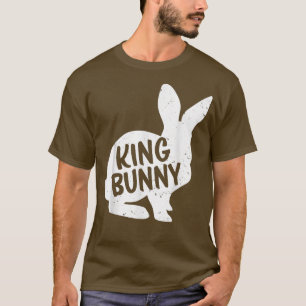 Camiseta King Bunny Matching Couple Group Funny Family East