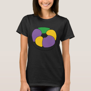 Camiseta King Cake Mardi Gras New Orleans Parade Shenanigan