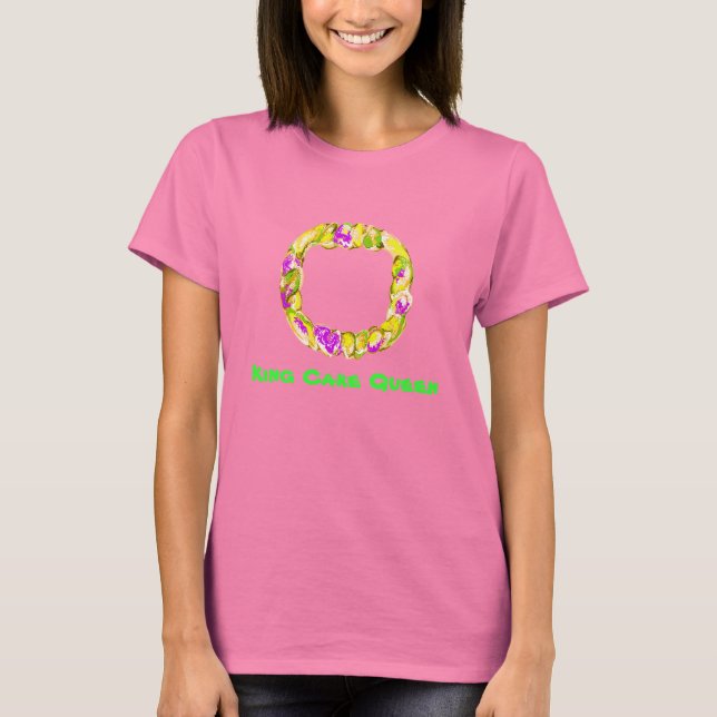 Camiseta King Cake Queen (Frente)