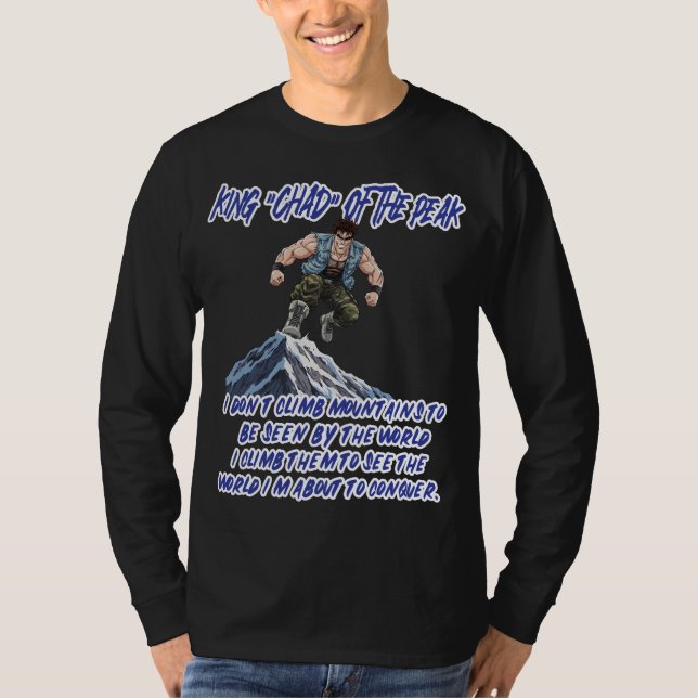 CAMISETA KING ‘CHAD’ OF THE PEAK” (Frente)