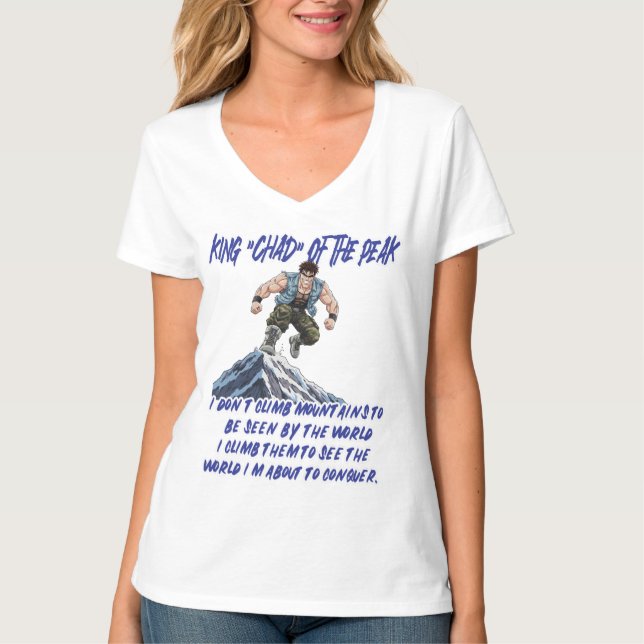 CAMISETA KING ‘CHAD’ OF THE PEAK” (Frente)