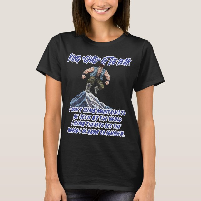 CAMISETA KING ‘CHAD’ OF THE PEAK” (Frente)