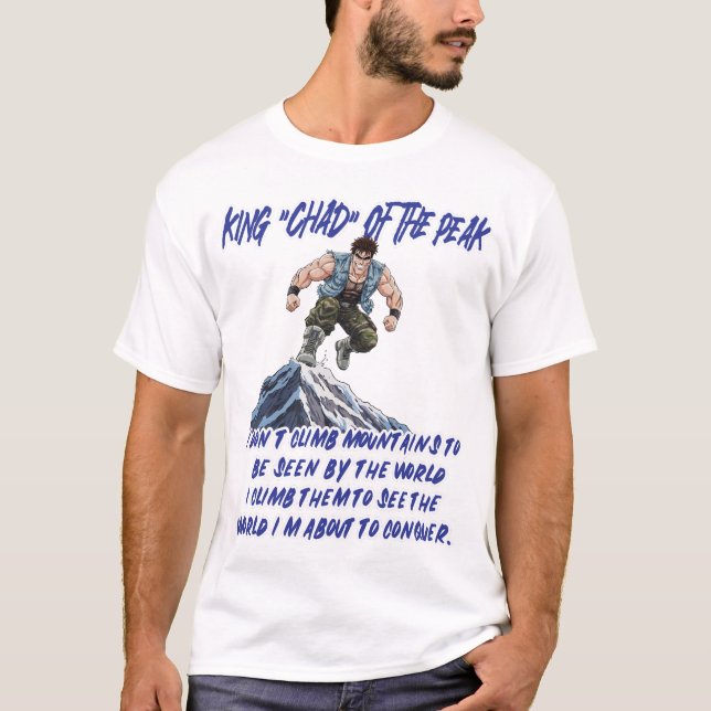 CAMISETA KING ‘CHAD’ OF THE PEAK” (Frente)