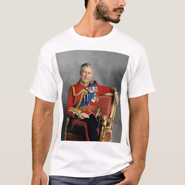 Camiseta King Charles III (Frente)