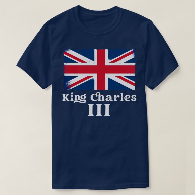 Camiseta King Charles III Coronation (Frente do Design)