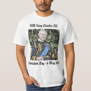 Camiseta King Charles III Coronation