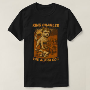 Camiseta King Charles O Cão Alfa newlu dog king