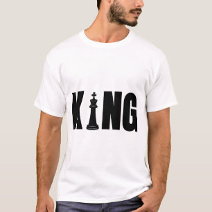 Camiseta King Chess para Homens