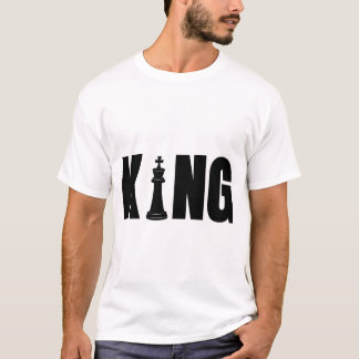 Camiseta King Chess para Homens