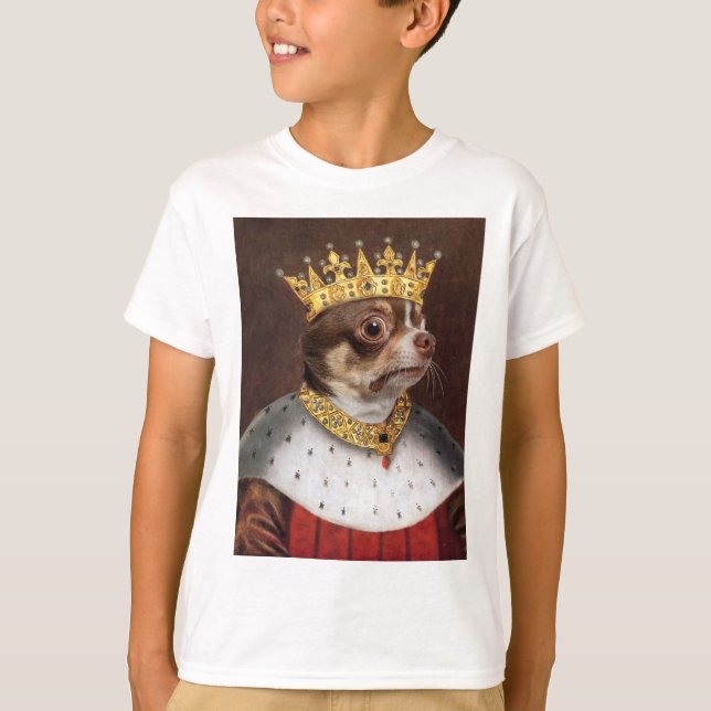 Camiseta King Chihuahua T-Shirt (Frente)