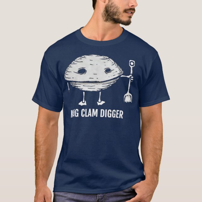Camiseta King Clam Digger (Frente)