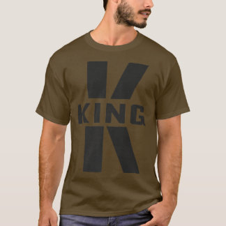 Camiseta King Costume - Letra K Casais Correspondentes - Of