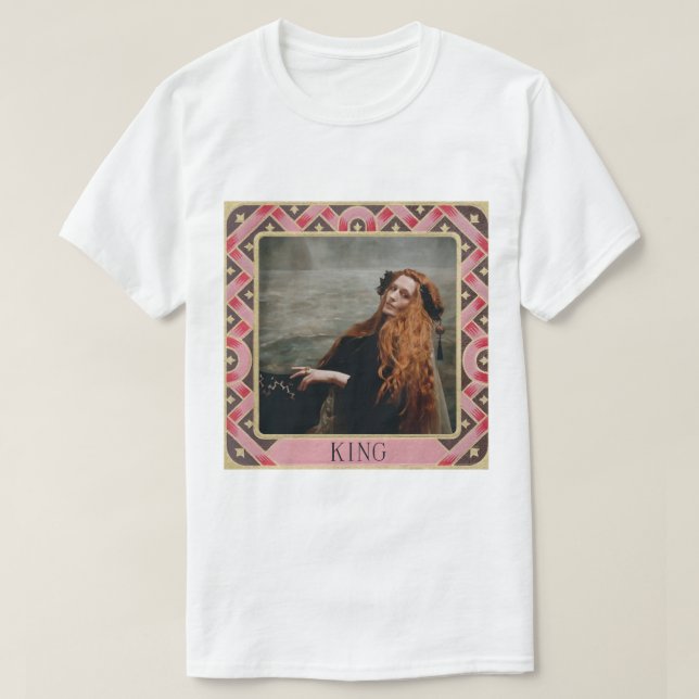 Camiseta KING - Florença e a máquina (Frente do Design)