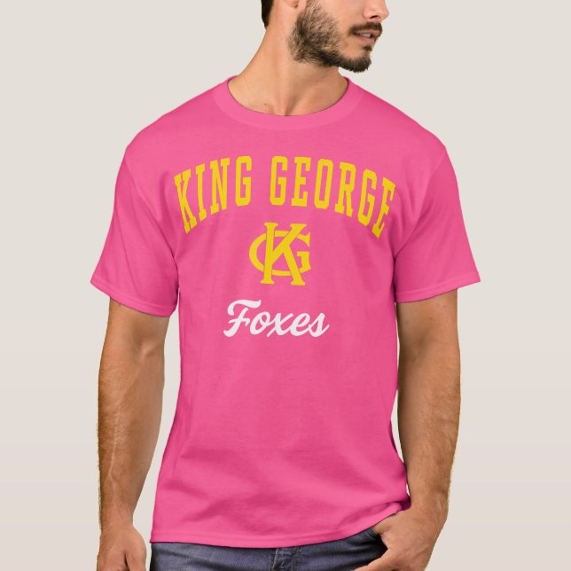 Camiseta King George Segundo grau Foxes C3 (Frente)