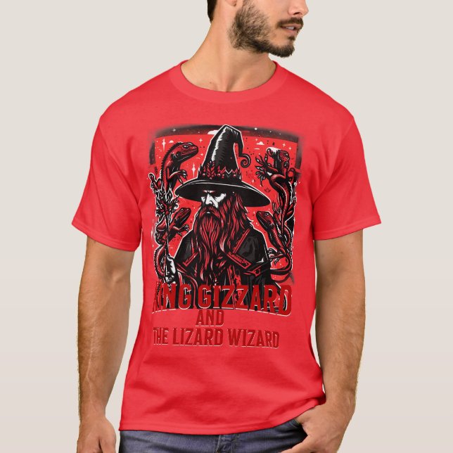 CAMISETA KING GIZZARD AND THE LIZARD WIZARD 1 (Frente)