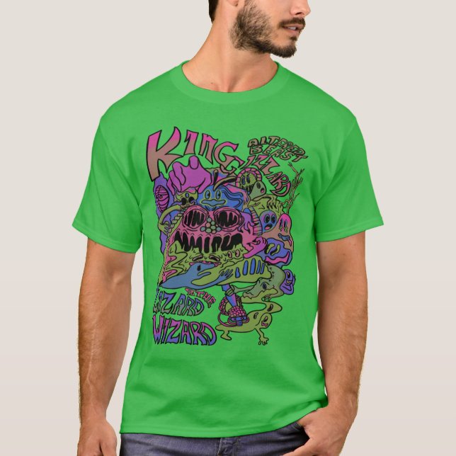Camiseta King Gizzard e o Lizard Wizard Altered Beast ret (Frente)