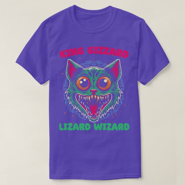 Camiseta King Gizzard Lizard Wizard (Frente do Design)