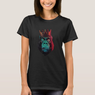 Camiseta King Gorilla - Macaco Silverback Alpha Mache Tee