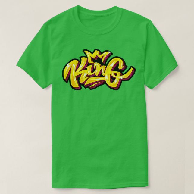 Camiseta King Grafite Art (Frente do Design)