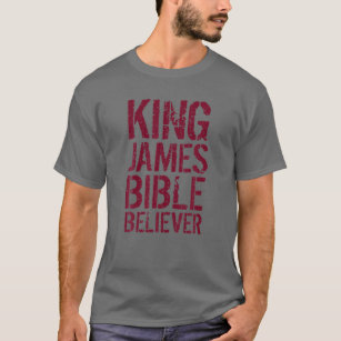 Camiseta King James Bíblia Trust