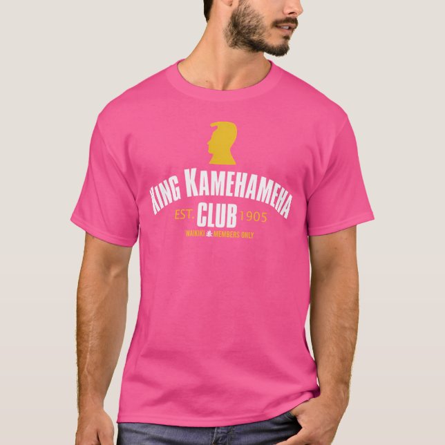 Camiseta King Kamehameha Destrave Seu Magnum Pi Interior Co (Frente)