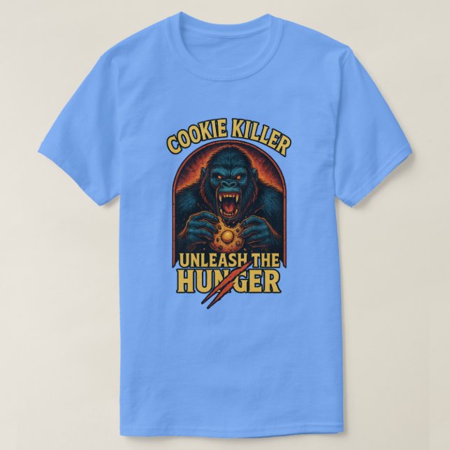 Camiseta King Kong Cookie Killer (Frente do Design)