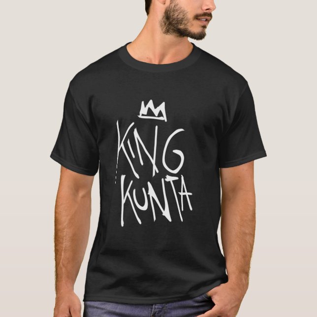 Camiseta King Kunta Tee White  Kendrick Lamar Fitted  (Frente)