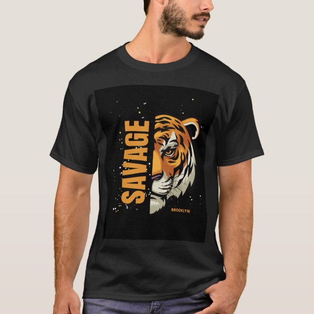 Camiseta King Lion T-Shirt (Frente)