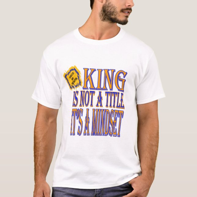 Camiseta King Mindset Lion T-Shirt (Frente)