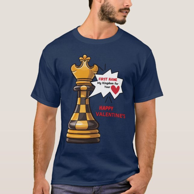Camiseta King Namorados Custom My Kingdom Namorada (Frente)