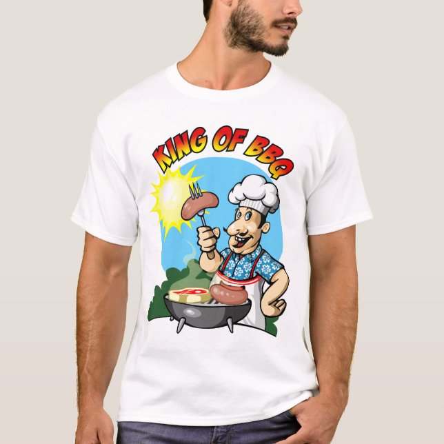 Camiseta king of BBQ (Frente)