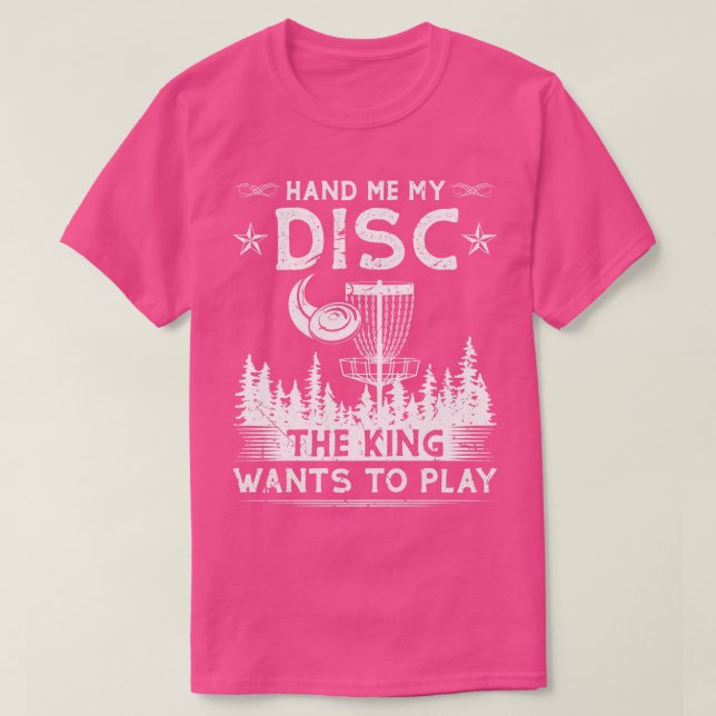 Camiseta King Of Disk Golf (Frente do Design)