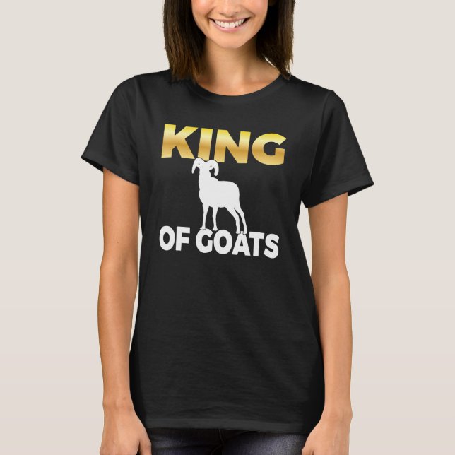 Camiseta King Of Goats Goat (Frente)