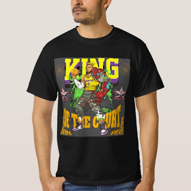 Camiseta King Of the Court Graphics T-Shirt (Frente)