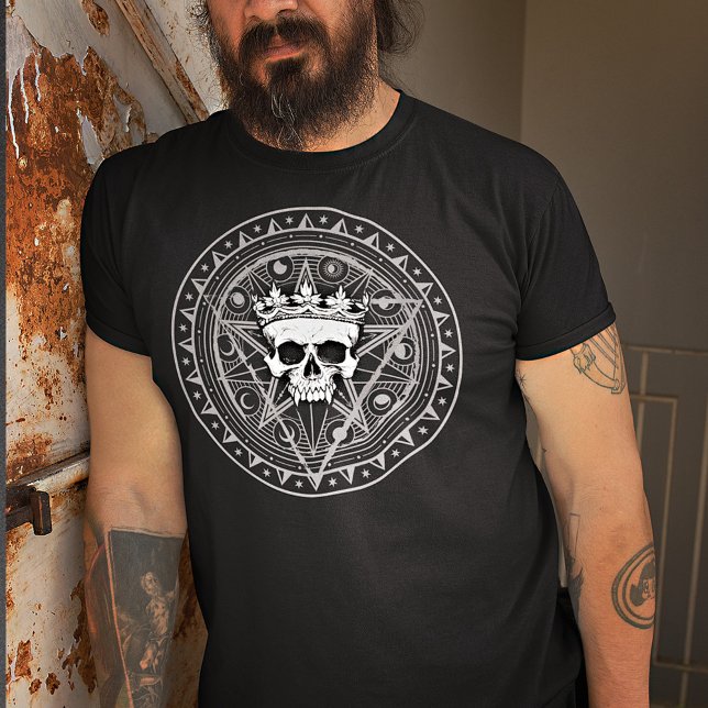 Camiseta King of the Dead: Dark Royal Vampire Sigil (Criador carregado)
