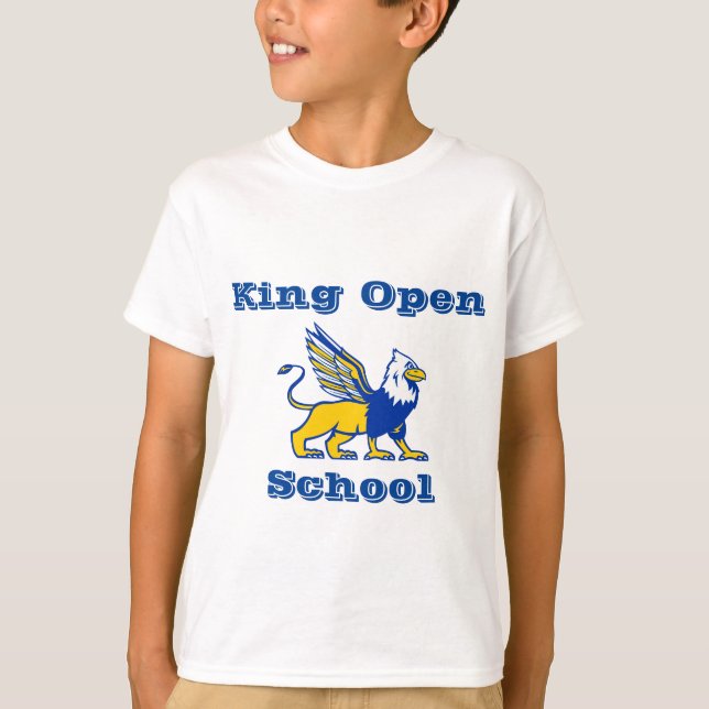 Camiseta King Open ROARS T-Shirt - Crianças (Frente)