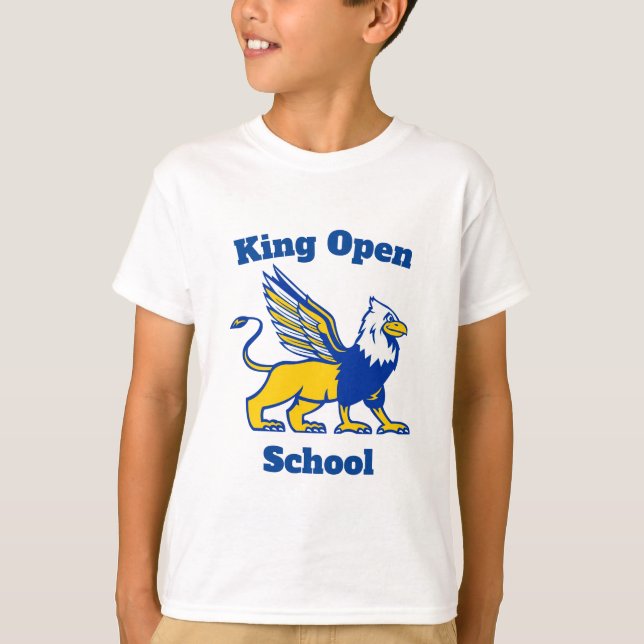Camiseta King Open T-shirt - Crianças (Frente)