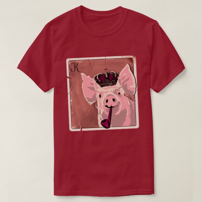 Camiseta King Pig T-Shirt (Frente do Design)