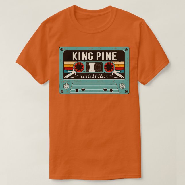 Camiseta King Pine New Hampshire (Frente do Design)