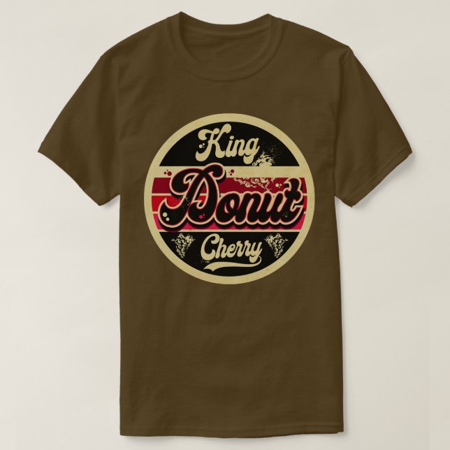 Camiseta King Rosquinha Cherry (Frente do Design)