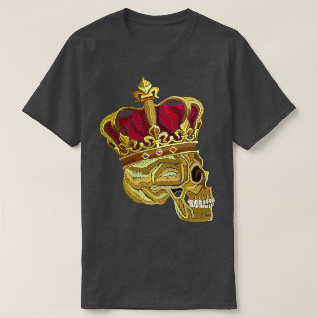 Camiseta King Skull (Frente do Design)