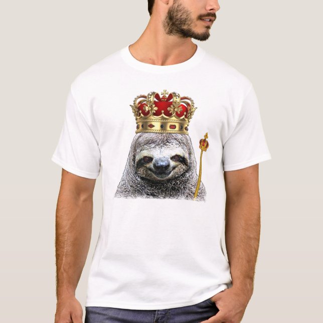 Camiseta King sloth T-shirt (Frente)