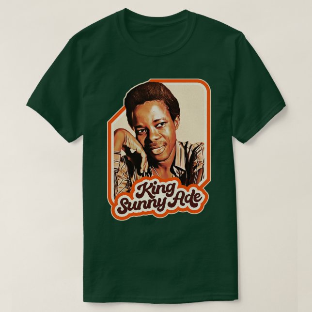 Camiseta King Sunny Ade (Frente do Design)