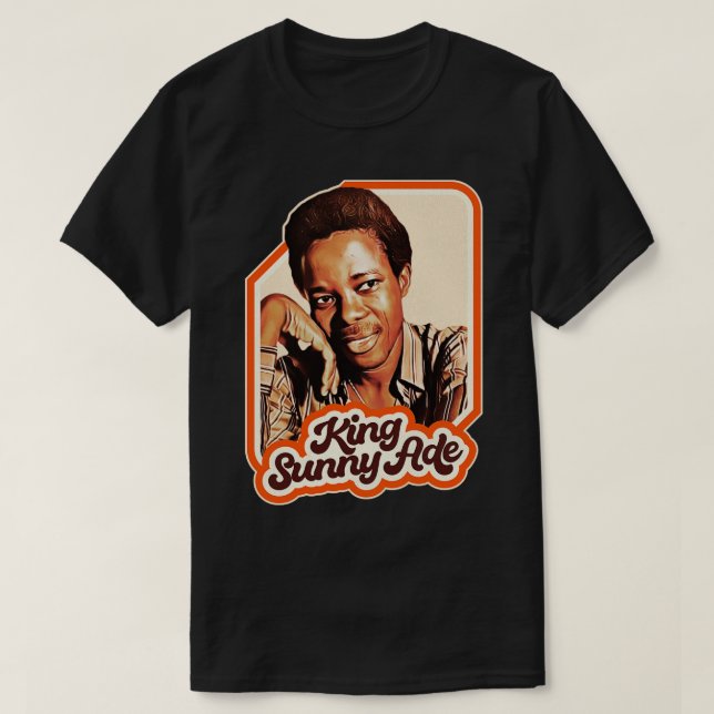 Camiseta King Sunny Ade (Frente do Design)