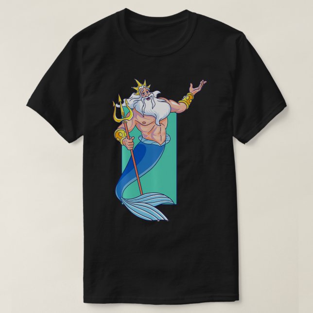 Camiseta King Triton Portrait (Frente do Design)