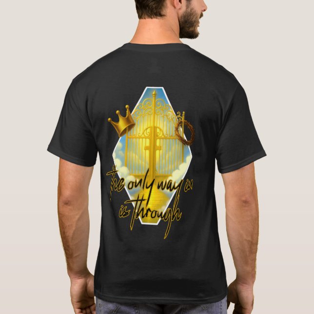 Camiseta Kingdom Vibes - Quer entrar? Vá Em Frente. (Verso)