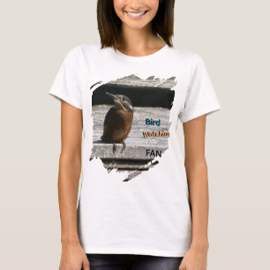 Camiseta Kingfisher Bird A Ver T-Shirt do Ventilador