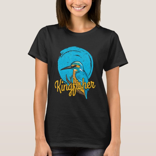 Camiseta Kingfisher Bird Design (Frente)