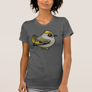 Camiseta Kinglet Ouro-coroado