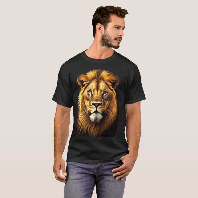 Camiseta Kingly Lion (Frente Completa)